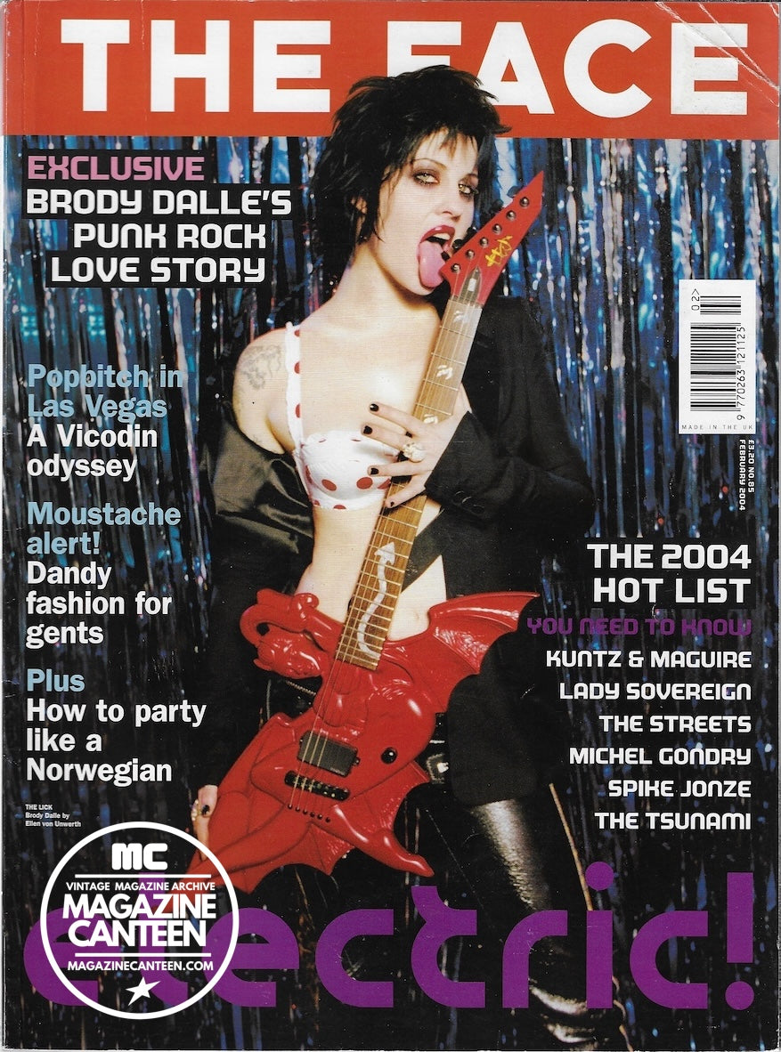 The Face Magazine 2004 - BRODY DALLE The Distillers DAVID SLIJPER
