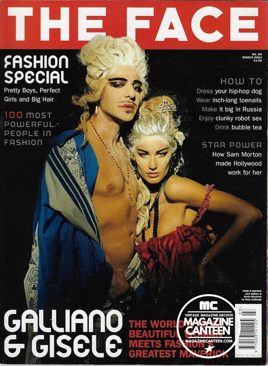 The Face Magazine 2004 - Gisele Bundchen JOHN GALLIANO Mike Guenther