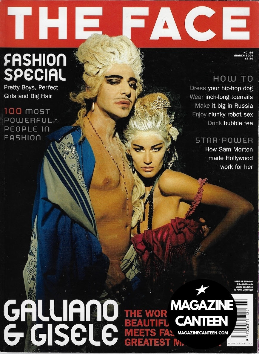 The Face Magazine 2004 - Gisele Bundchen JOHN GALLIANO Mike Guenther