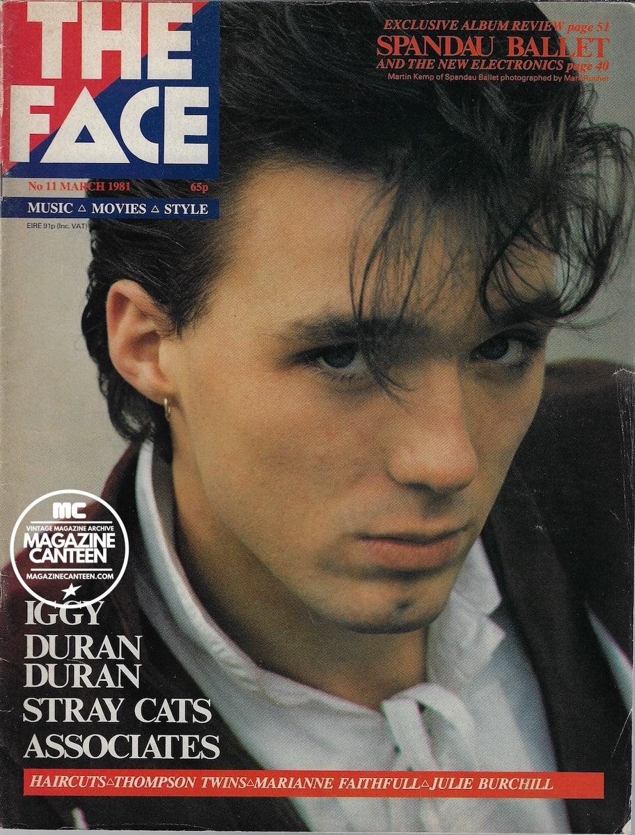 The Face Magazine 1981 - Martin Kemp Duran Duran Stray Cats
