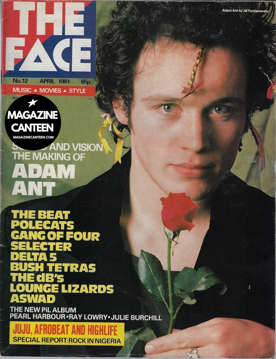 The Face Magazine 1981 - ADAM ANT The Beat Polecats
