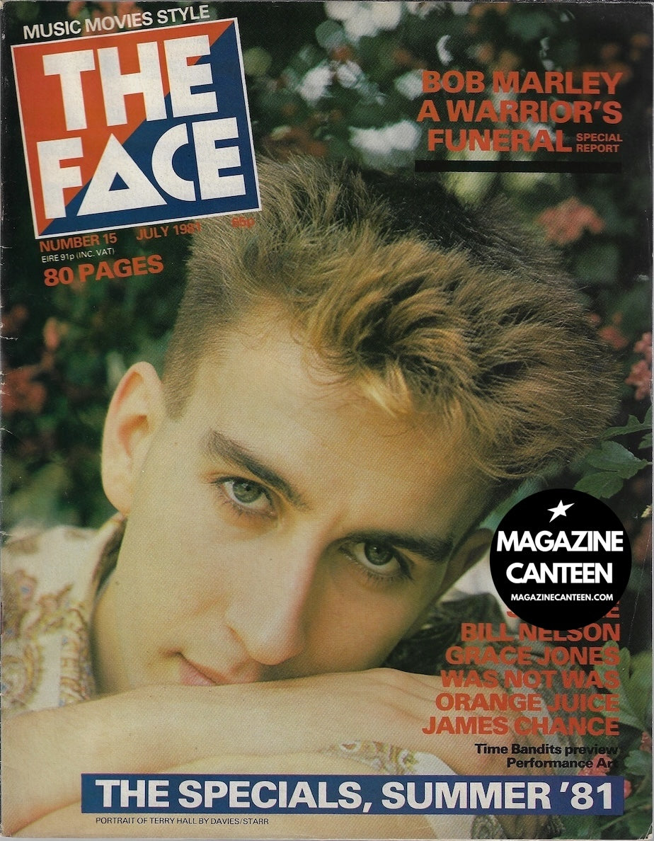 The Face Magazine 1981 - The Specials TERRY HALL Grace Jones