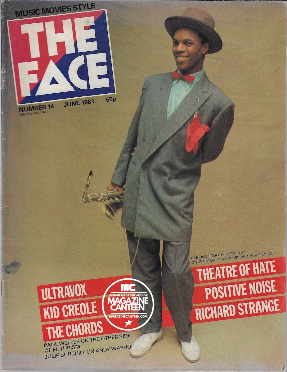 The Face Magazine 1981 - RANKING ROGER Ultravox DEPECHE MODE