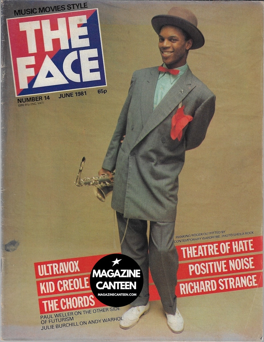 The Face Magazine 1981 - RANKING ROGER Ultravox DEPECHE MODE