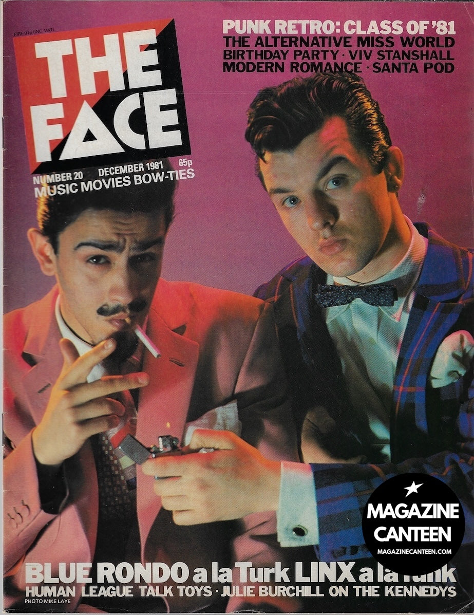 The Face Magazine 1981 - Blue Rondo THE SPECIALS The Police