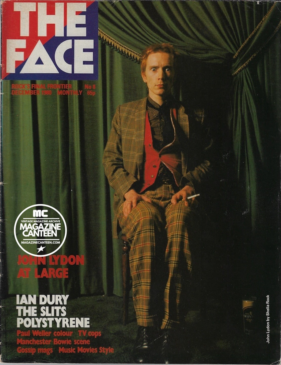 The Face Magazine 1980 - John Lydon Ian Dury