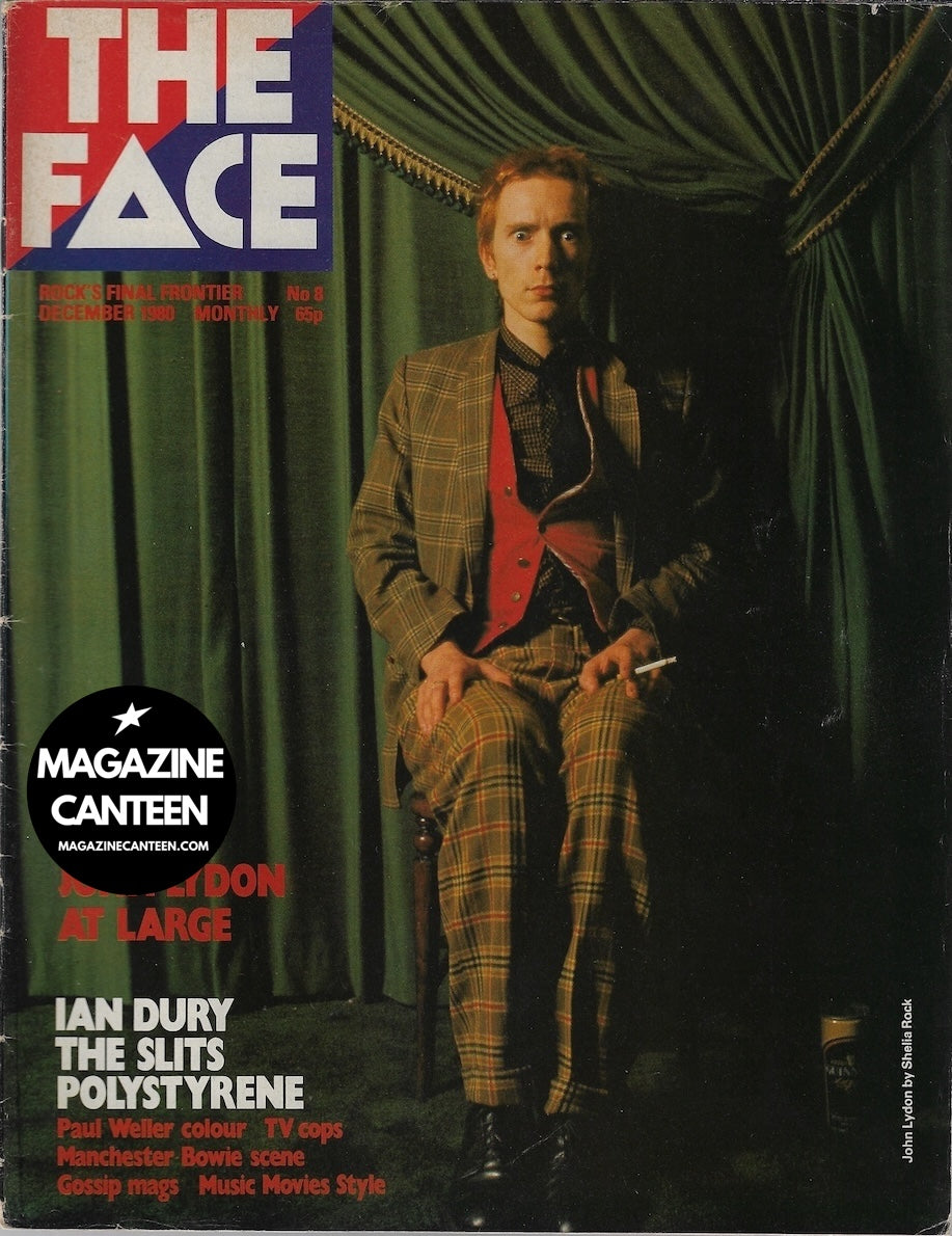 The Face Magazine 1980 - John Lydon Ian Dury