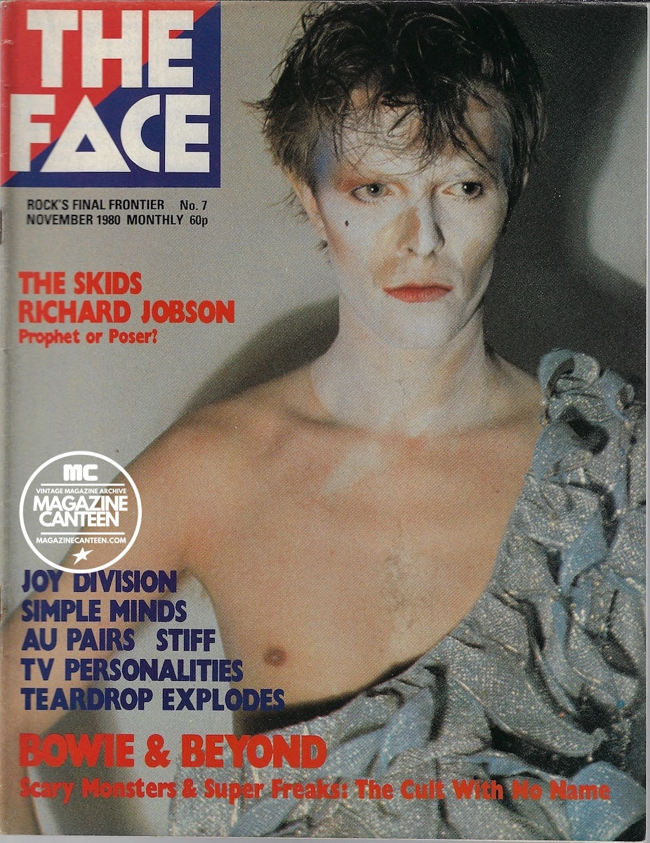The Face Magazine 1980 - David Bowie Joy Division Julian Cope