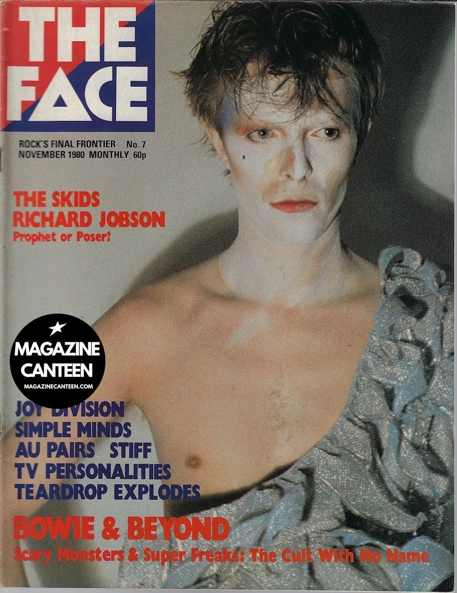 The Face Magazine 1980 - DAVID BOWIE Joy Division Julian Cope