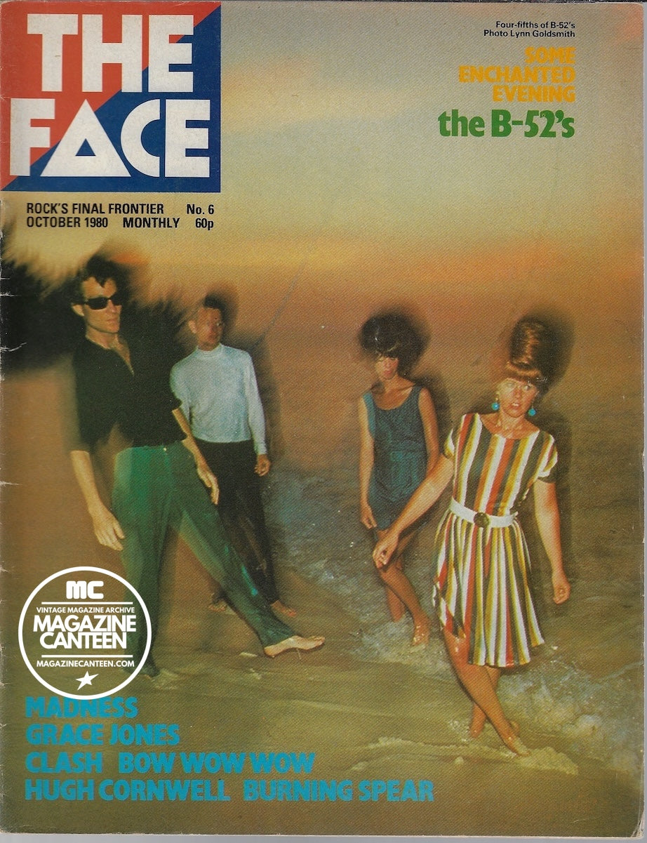 The Face Magazine 1980 - The B-52's Spandau Ballet Grace Jones
