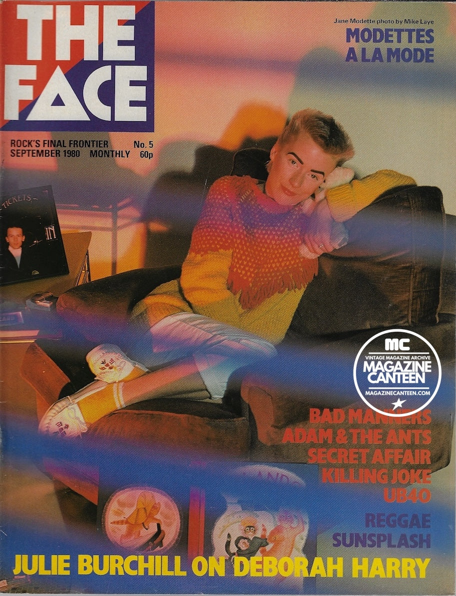 The Face Magazine 1980 - Jane Modette Debbie Harry Adam Ant