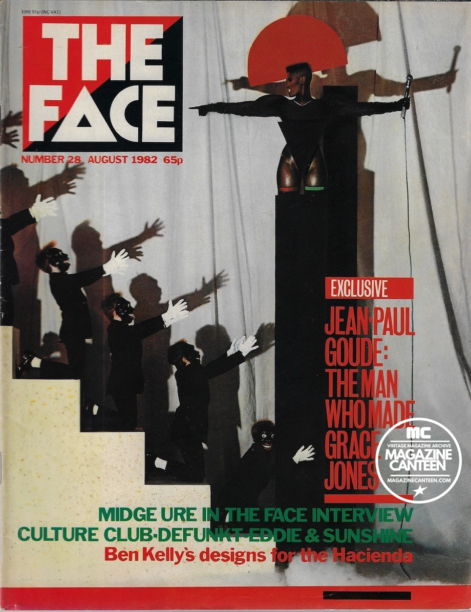 The Face Magazine 1982 - Grace Jones Boy George Midge Ure