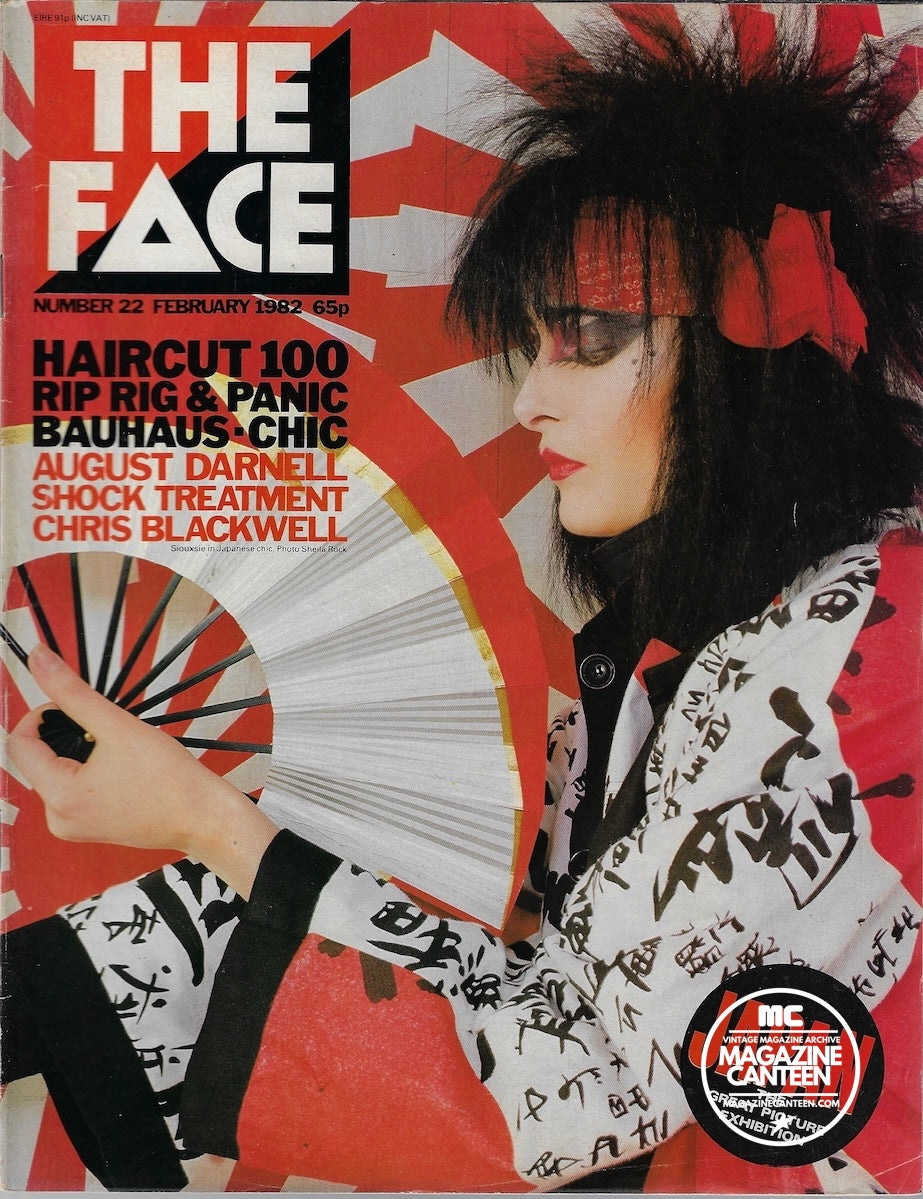 The Face Magazine 1982 - Siouxsie Sioux Rip Rig Panic
