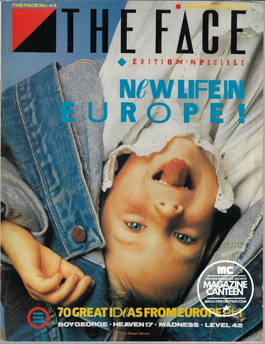 The Face Magazine 1983 - Margit Marnul BOY GEORGE Paul McGann