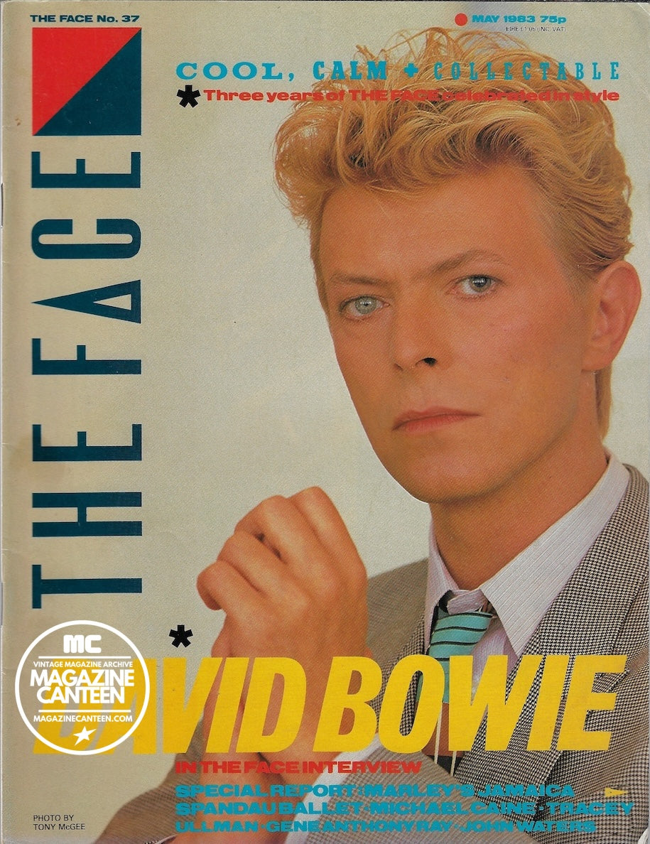 The Face Magazine 1983 - DAVID BOWIE Stephen Linard Michael Caine