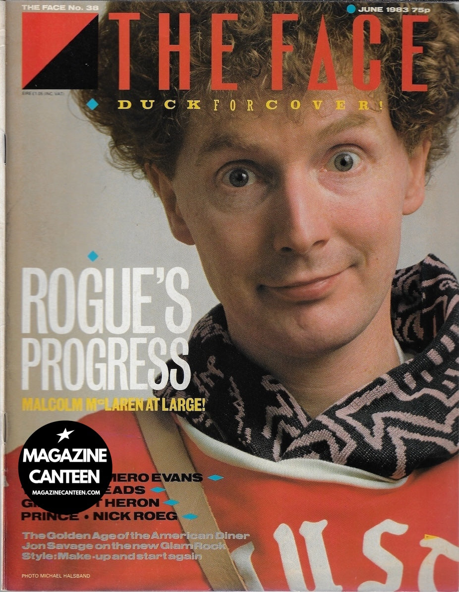 The Face Magazine 1983 - Malcolm McLaren PRINCE Talking Heads