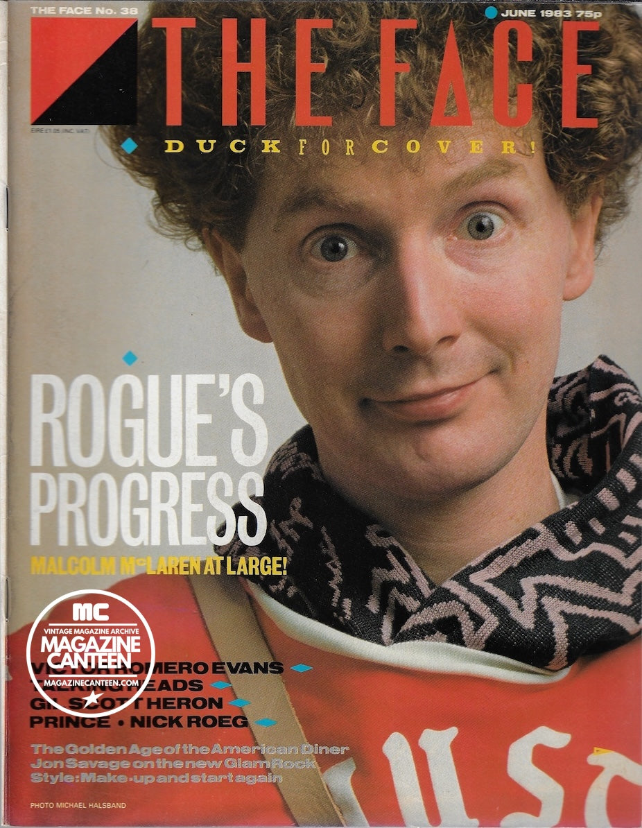 The Face Magazine 1983 - Malcolm McLaren PRINCE Talking Heads
