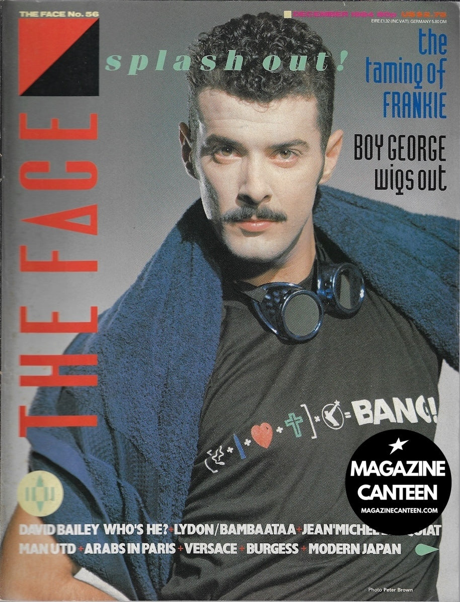 The Face Magazine 1984 - Paul Rutherford BOY GEORGE David Bailey