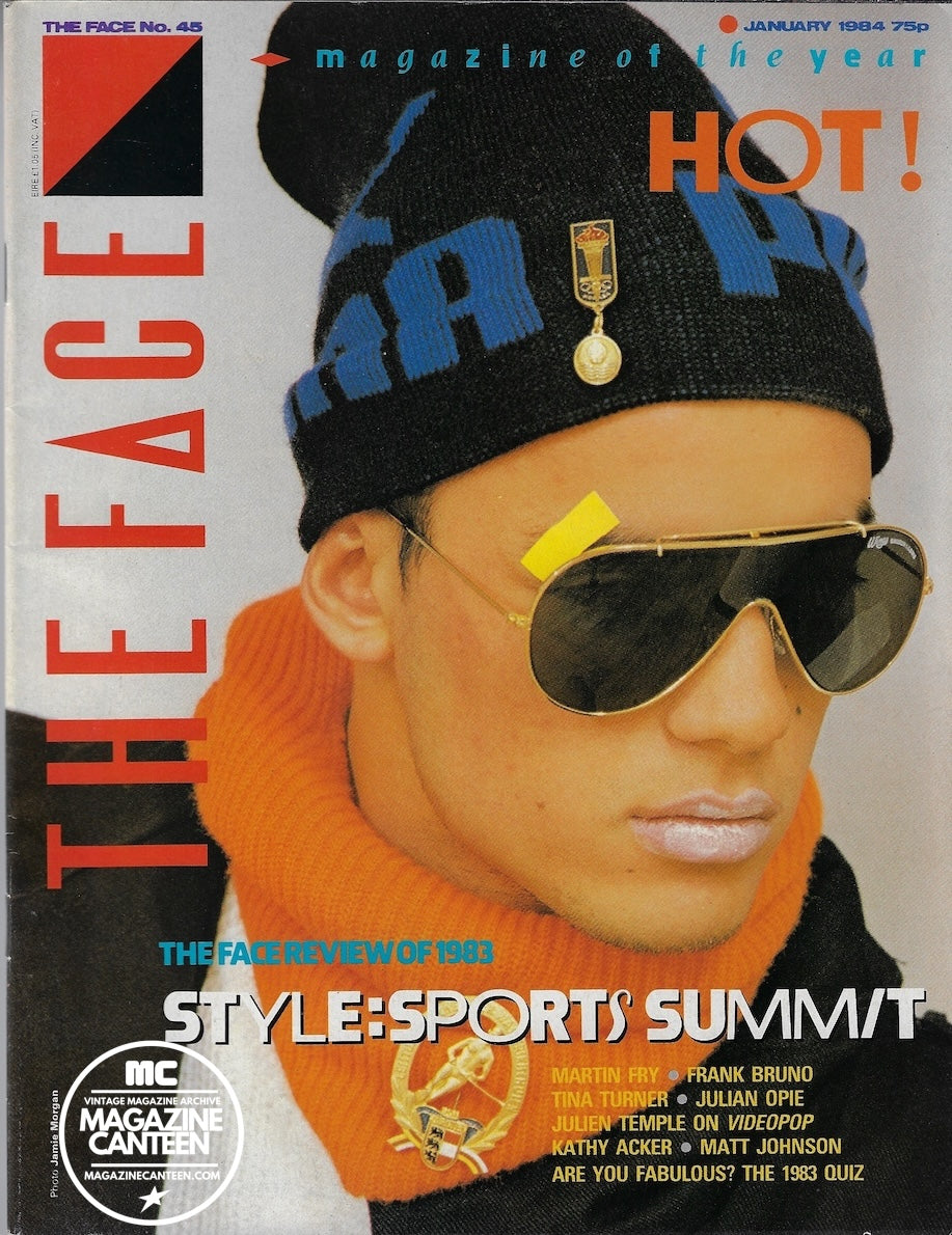 The Face Magazine 1984 - NICK KAMEN Barry Tina Turner JANUARY