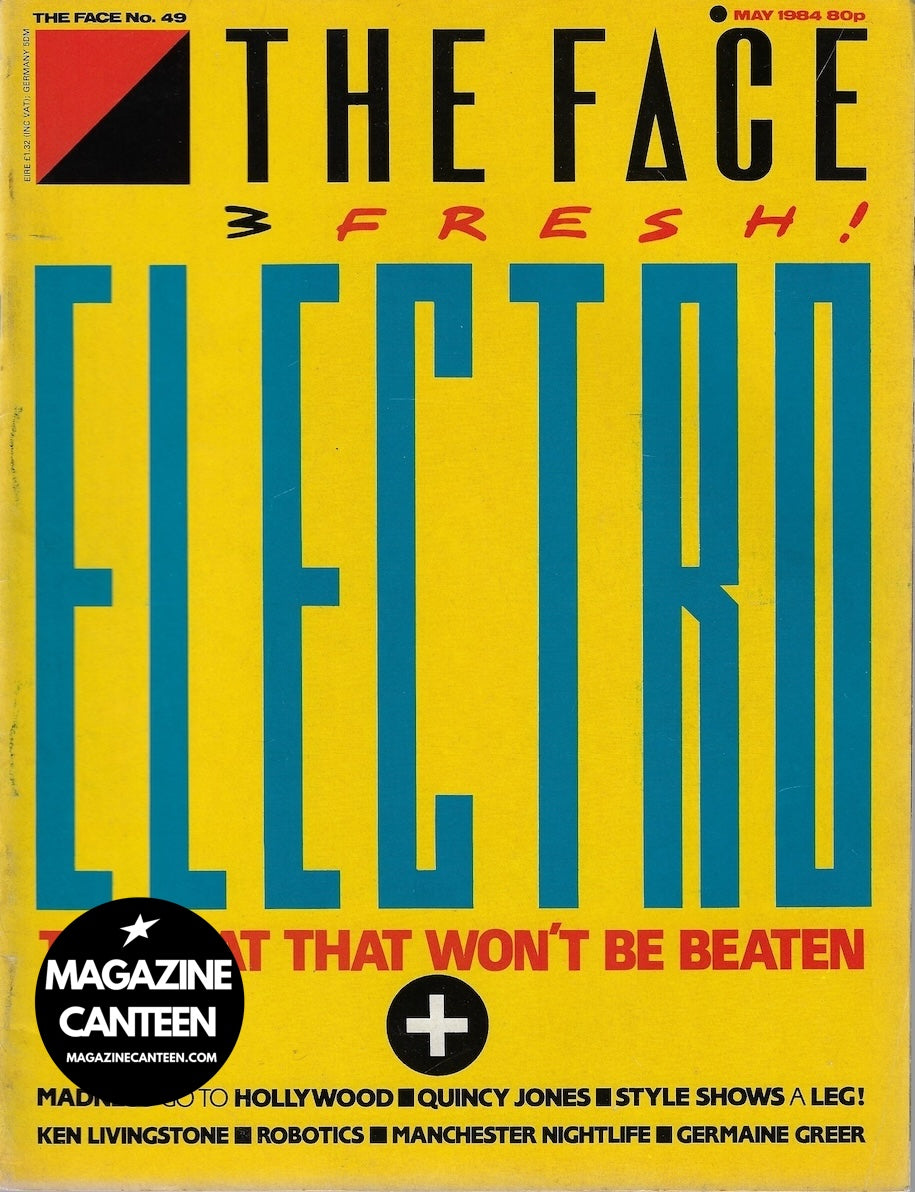 The Face Magazine 1984 - Electro Beat NICK KAMEN Madness