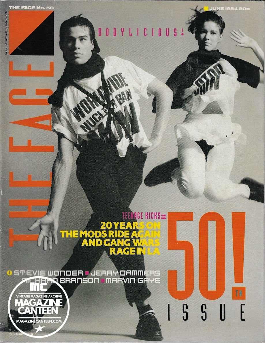 The Face Magazine 1984 - Mario Testino BRONSKI BEAT Jerry Dammers JUNE