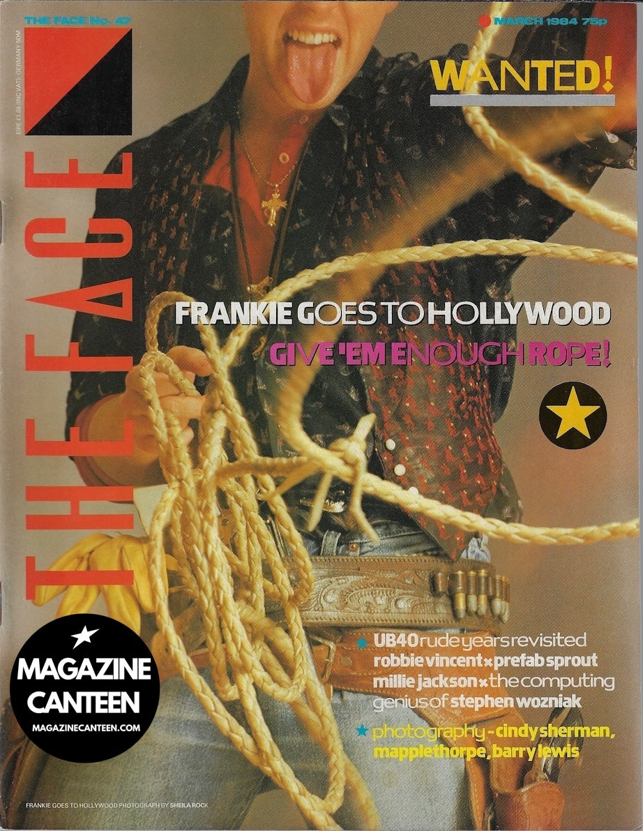 The Face Magazine 1984 - Holly Johnson UB40 Robbie Coltrane