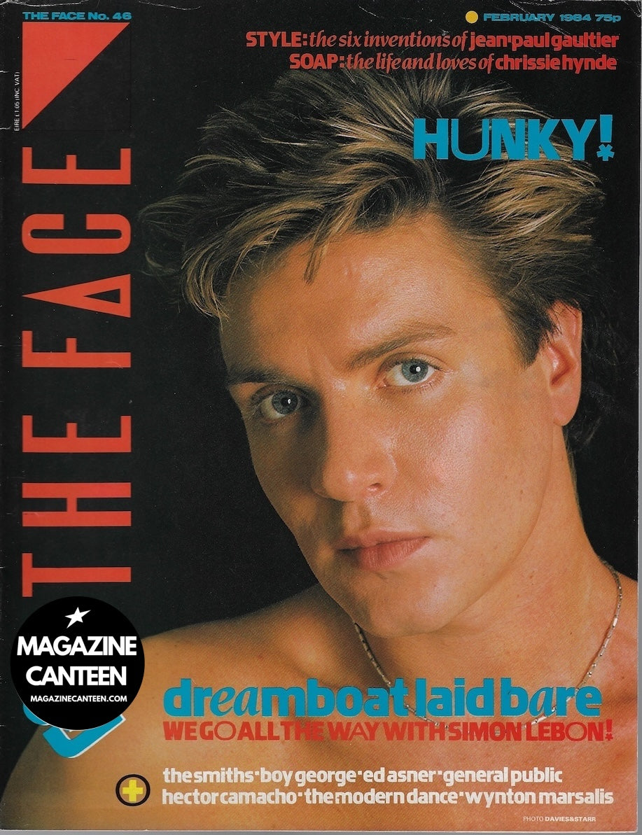 The Face Magazine 1984 - SIMON LE BON Jean Paul Gaultier THE SMITHS