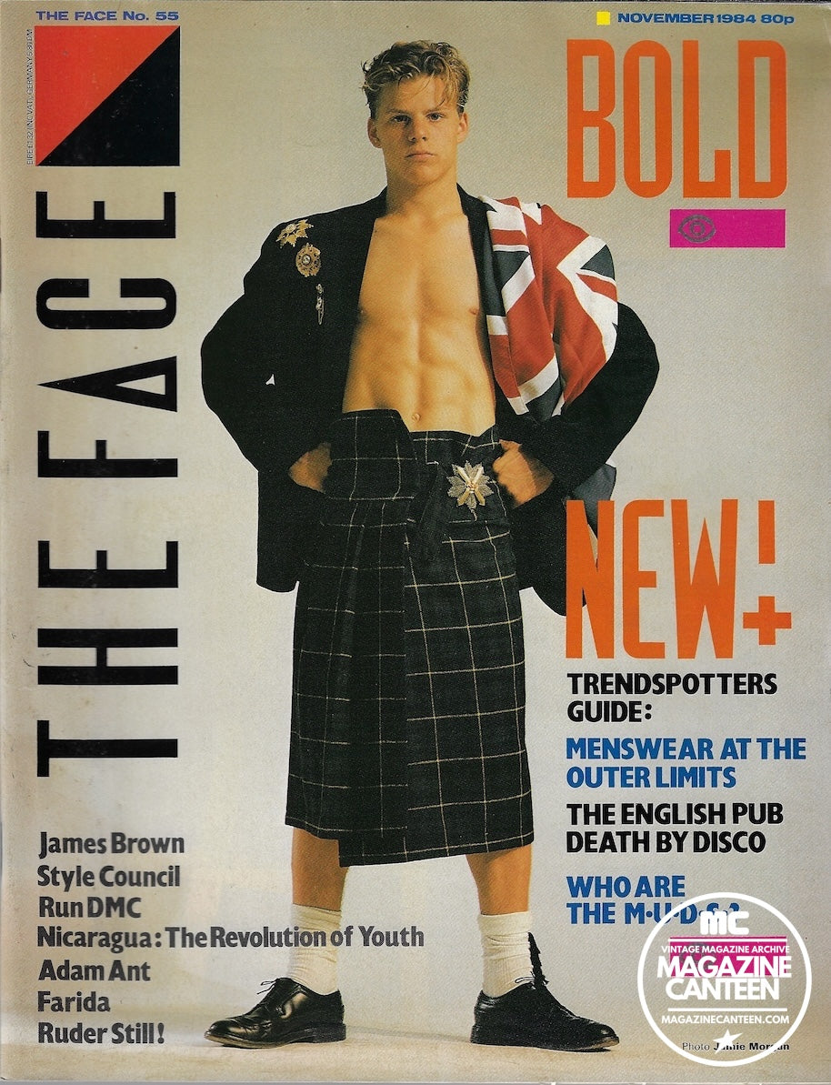 The Face Magazine 1984 - JAMIE MORGAN Paul Weller ADAM ANT NOVEMBER