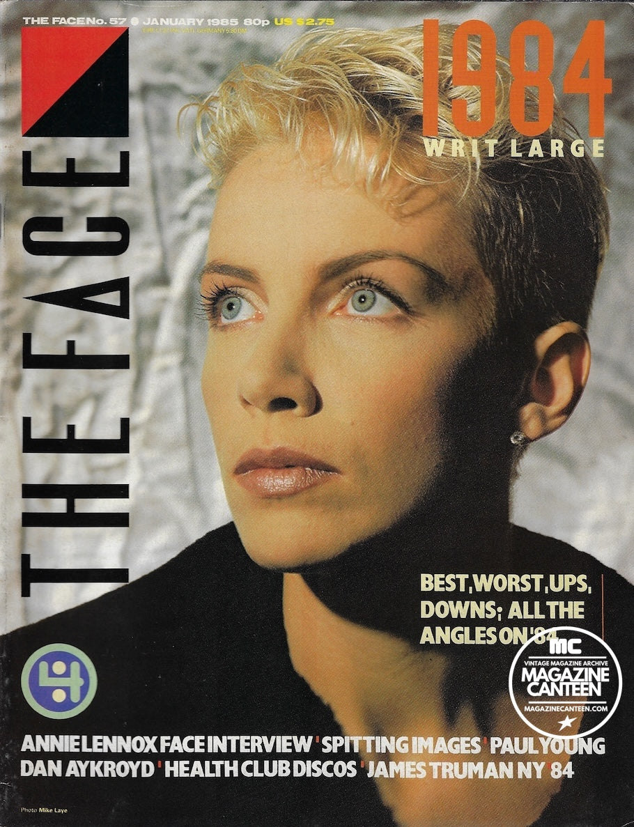 The Face Magazine 1985 - ANNIE LENNOX Paul Young JANUARY