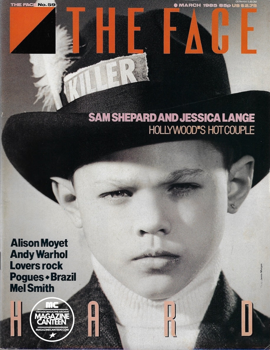 The Face Magazine 1985 - Felix Howard Buffalo Patsy Kensit Alison Moyet MARCH