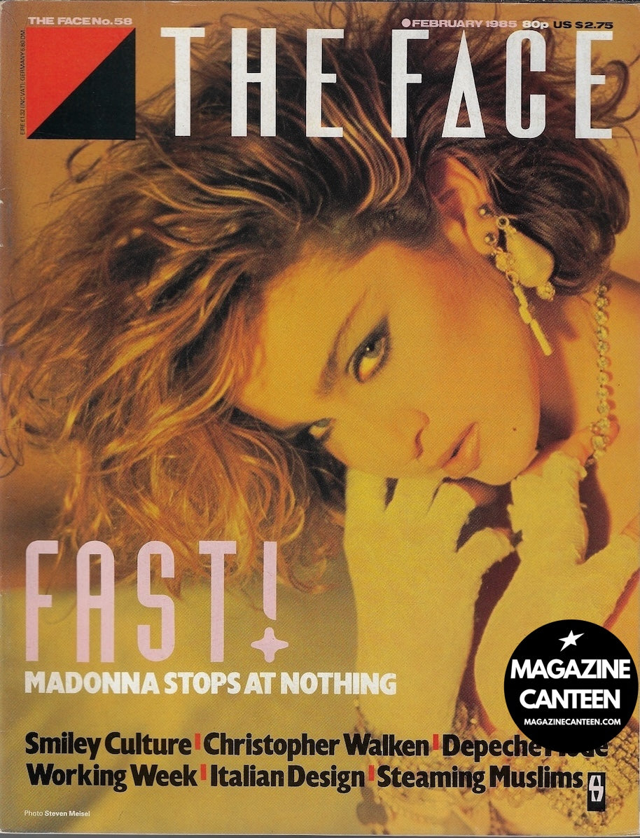 The Face Magazine 1985 - MADONNA Depeche Mode Steven Meisel