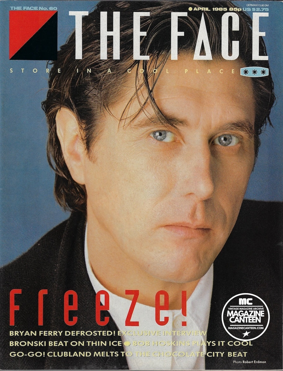 The Face Magazine 1985 - BRYAN FERRY Jimmy Somerville APRIL