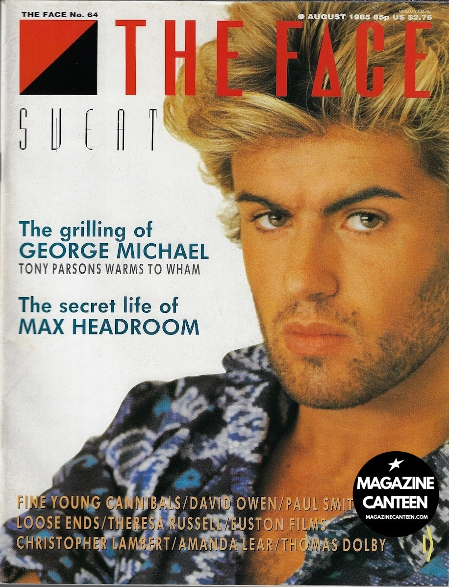 The Face Magazine 1985 - GEORGE MICHAEL Amanda Lear PAUL SMITH