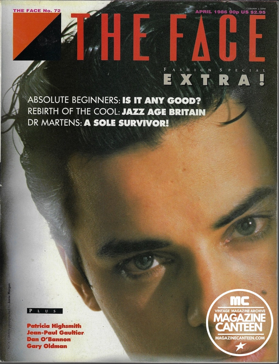 The Face Magazine 1986 - NICK KAMEN Patricia Highsmith JAMIE MORGAN Buffalo