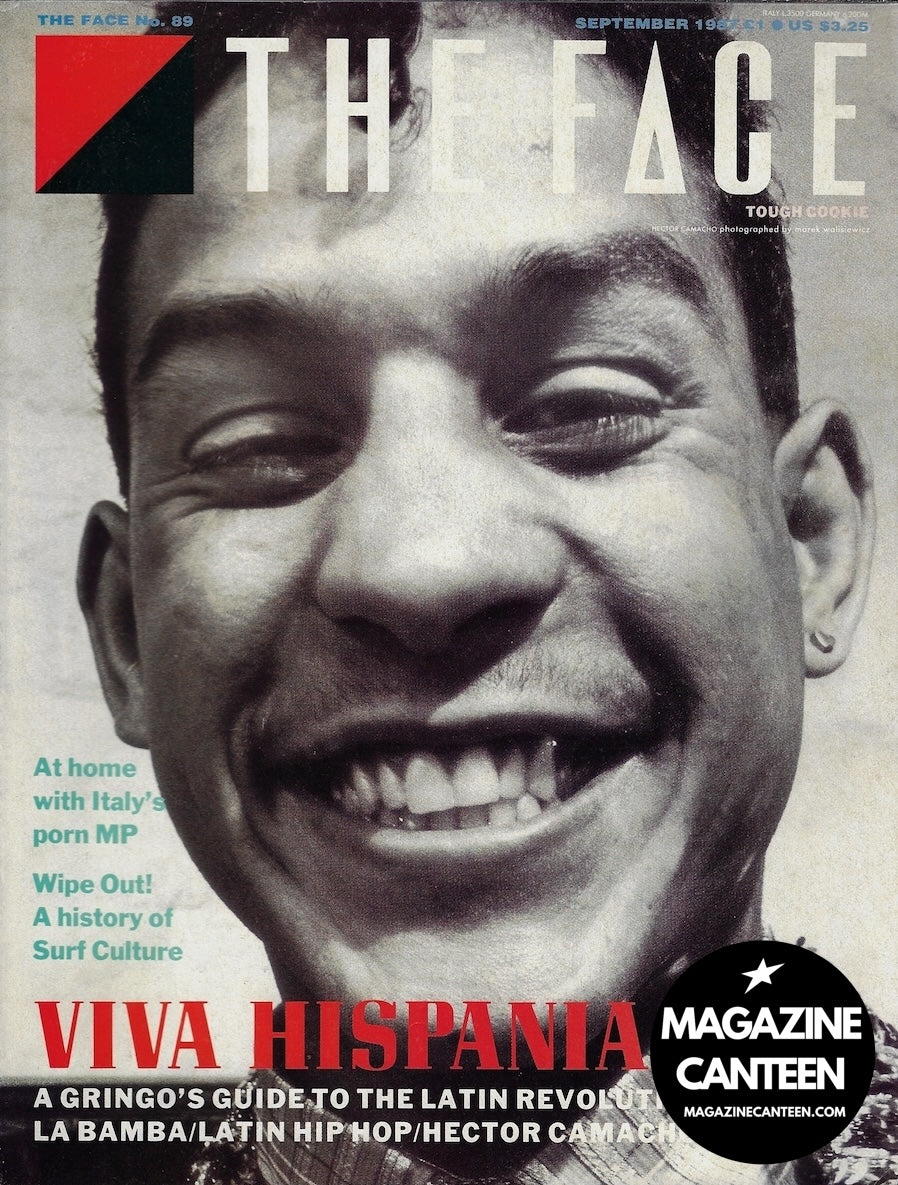 The Face Magazine 1987 - Hector Camacho BUFFALO Viva Hispania