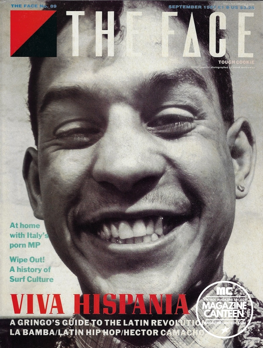The Face Magazine 1987 - Hector Camacho BUFFALO Viva Hispania