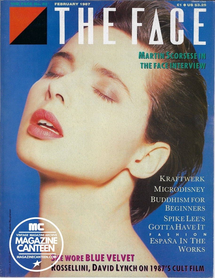 The Face Magazine 1987 - Isabella Rossellini HUGH LAURIE Stephen Fry