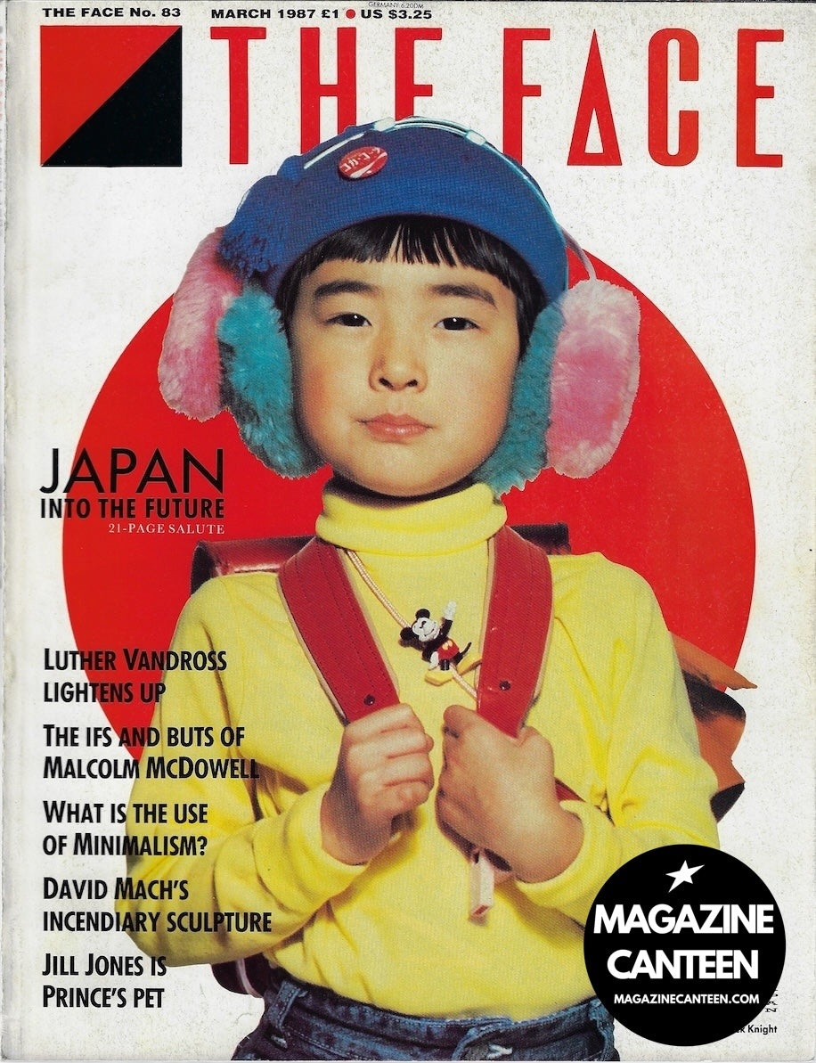 The Face Magazine 1987 - NICK KNIGHT Malcolm McDowell PWEI