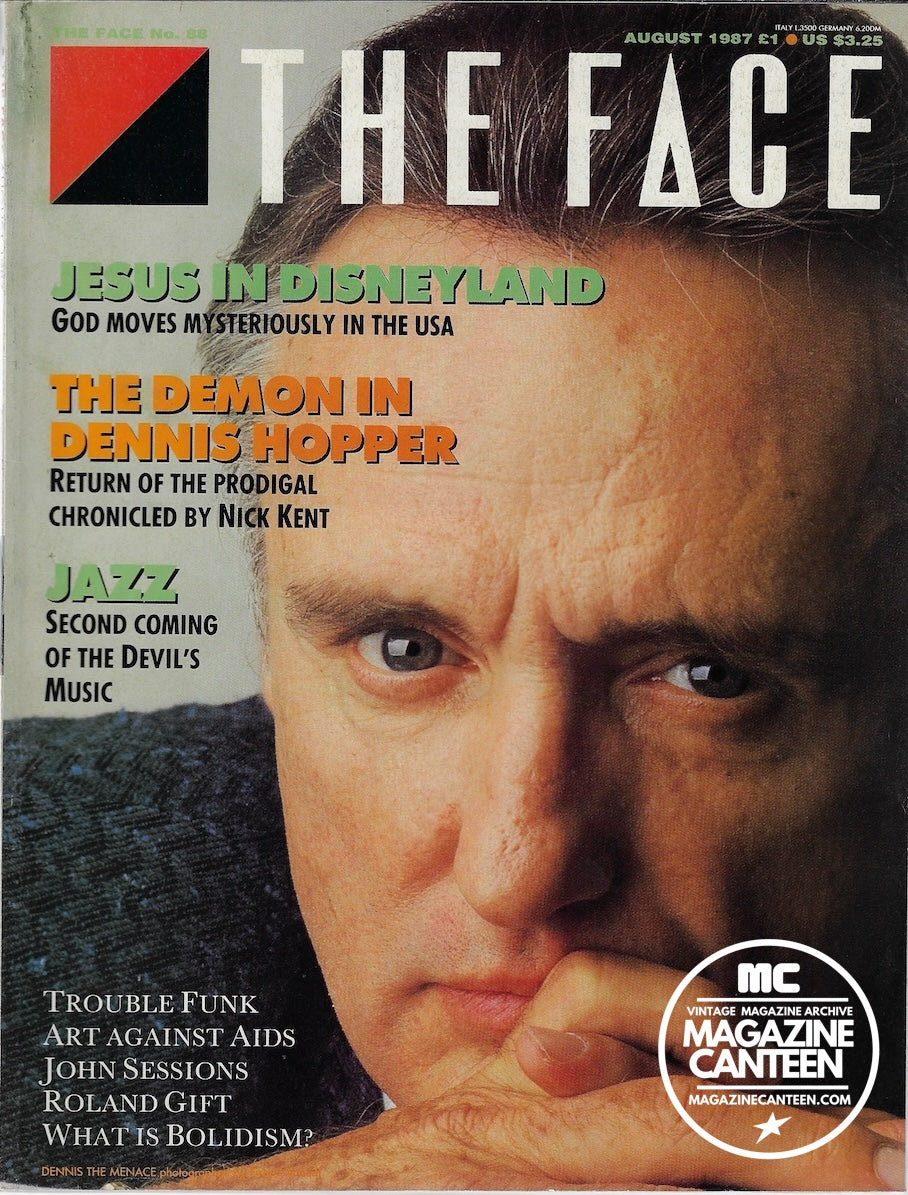 The Face Magazine 1987- DENNIS HOPPER Roland Gift John Sessions