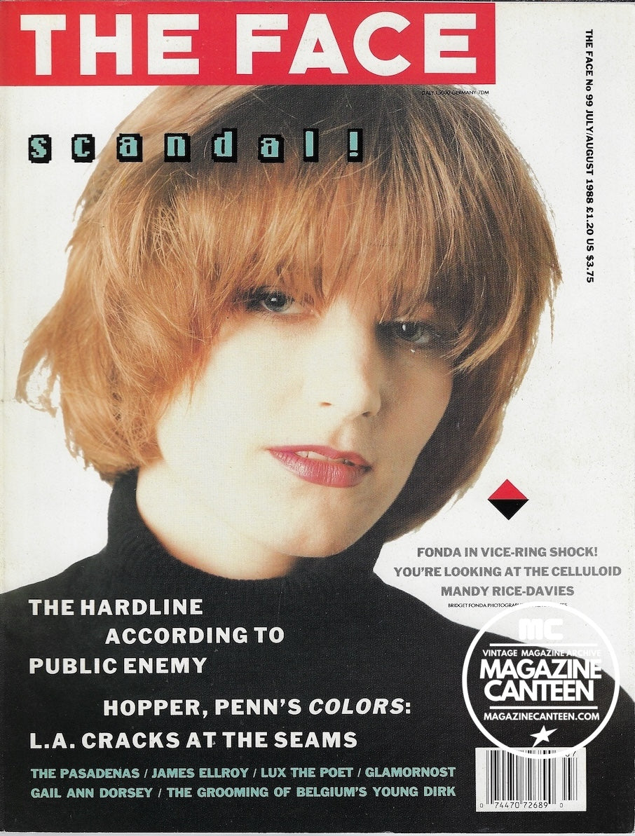 The Face Magazine 1988 - Bridget Fonda THE PASADENAS Martin MIller