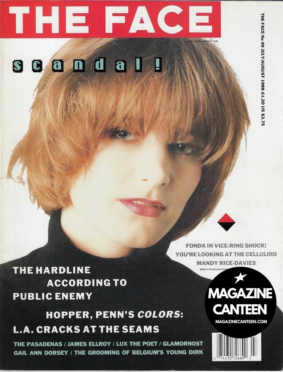 The Face Magazine 1988 - Bridget Fonda THE PASADENAS Martin MIller