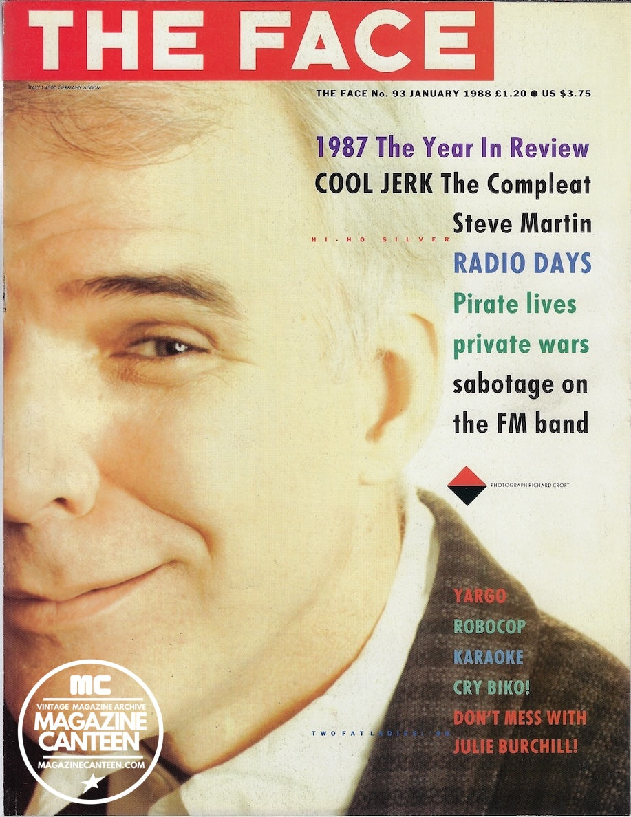 The Face Magazine 1988 - Steve Martin