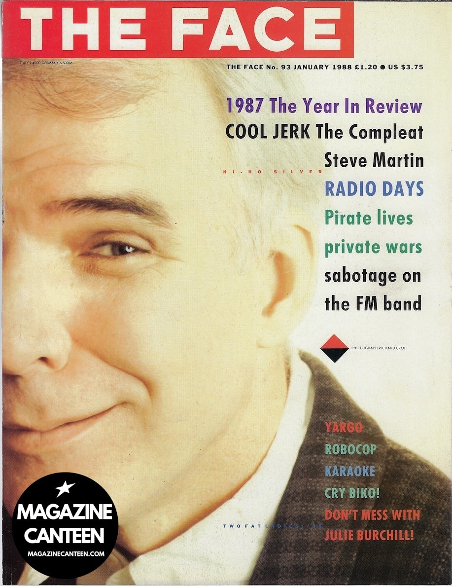 The Face Magazine 1988 - Steve Martin
