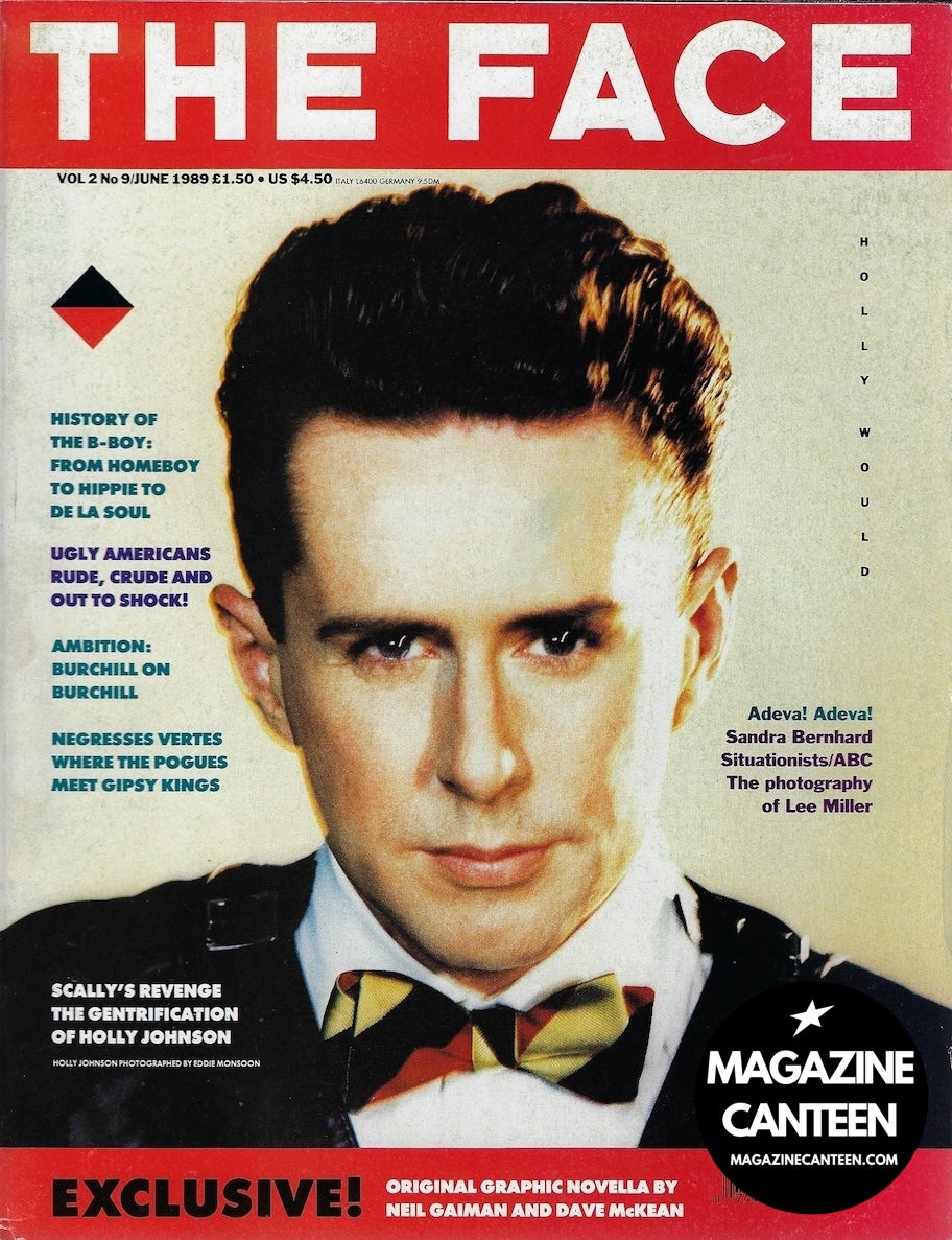 The Face Magazine 1989 - HOLLY JOHNSON Marc Jacobs ADEVA