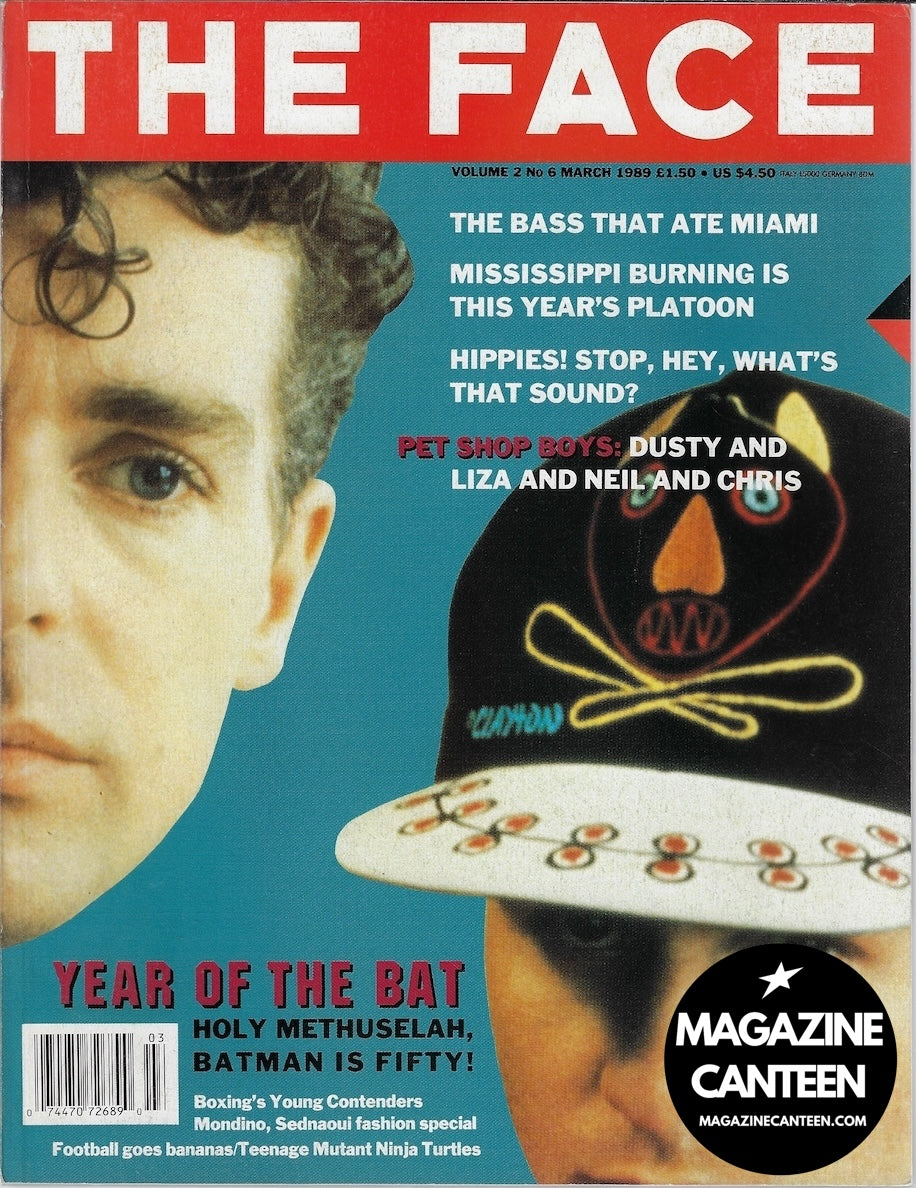 The Face Magazine 1989 - PET SHOP BOYS Jean Baptiste Mondino