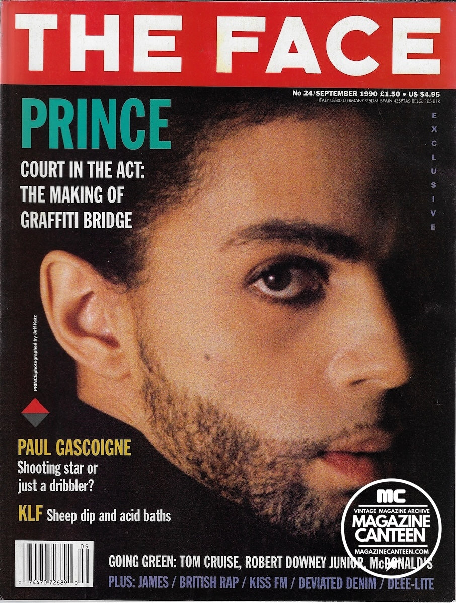 The Face Magazine 1990 - Prince THE KLF Corinne Day