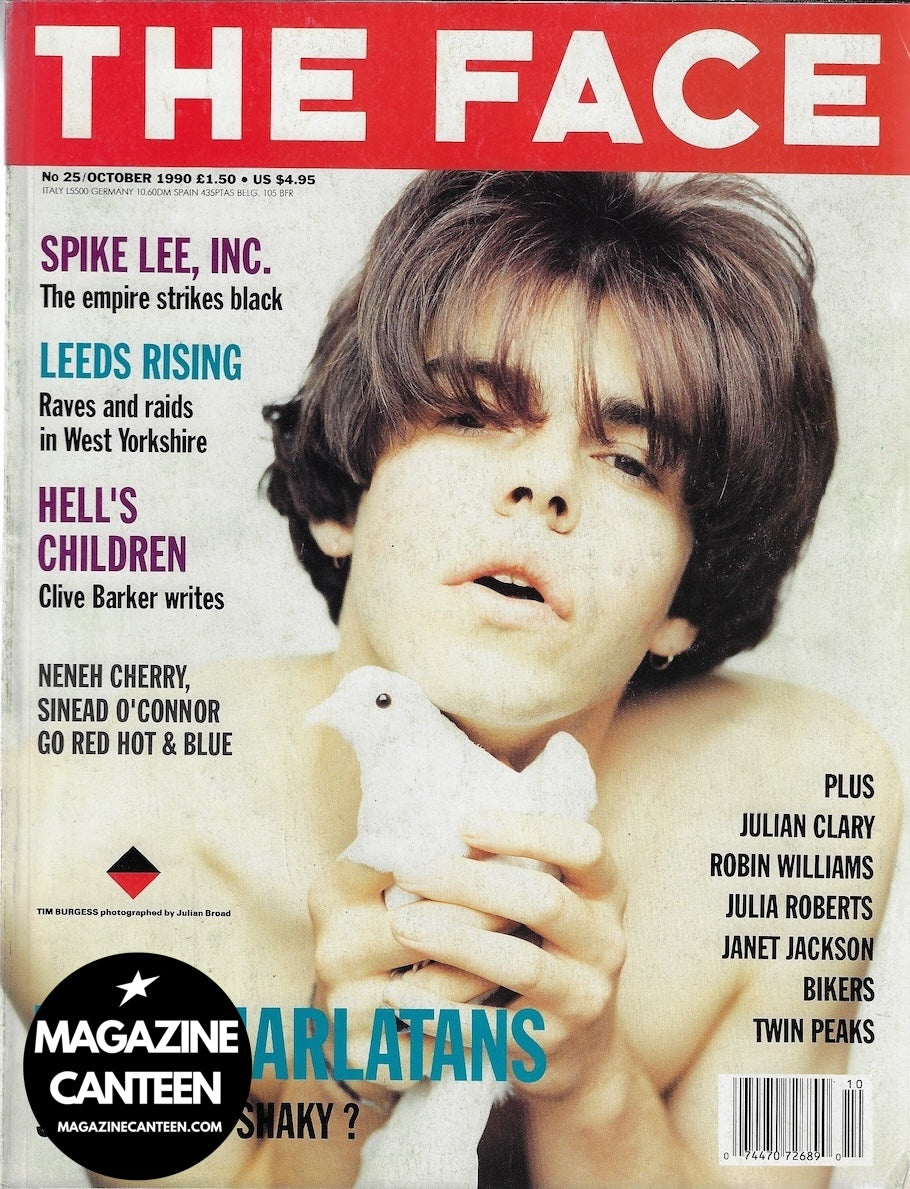 The Face Magazine 1990 - The Charlatans TIM ROTH Julian Clary CORINNE DAY