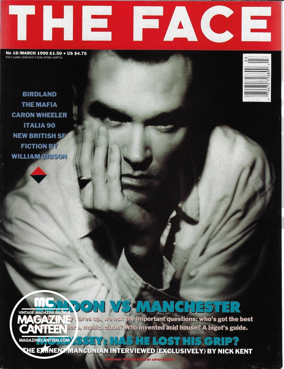 The Face Magazine 1990 - Morrissey KATE MOSS Corinne Day DAVID SIMS