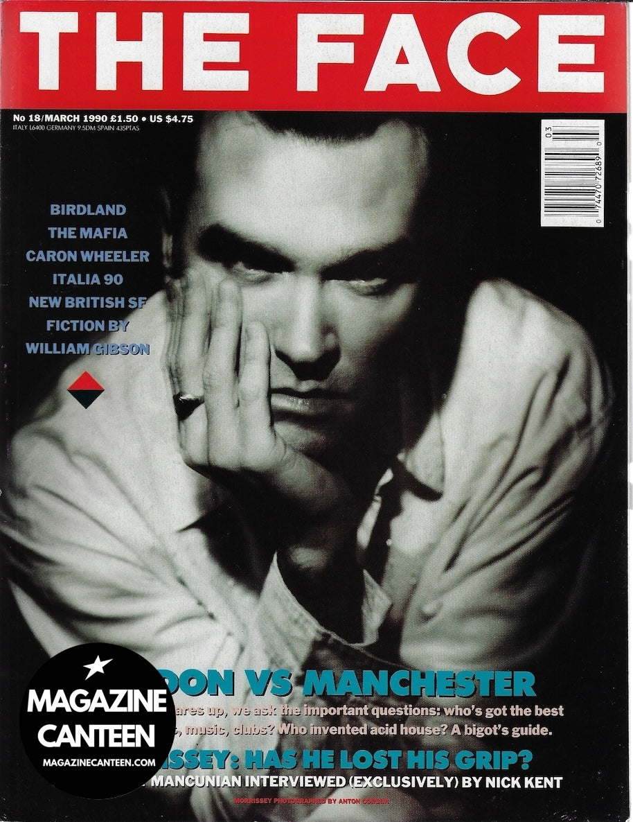 The Face Magazine 1990 - Morrissey KATE MOSS Corinne Day DAVID SIMS