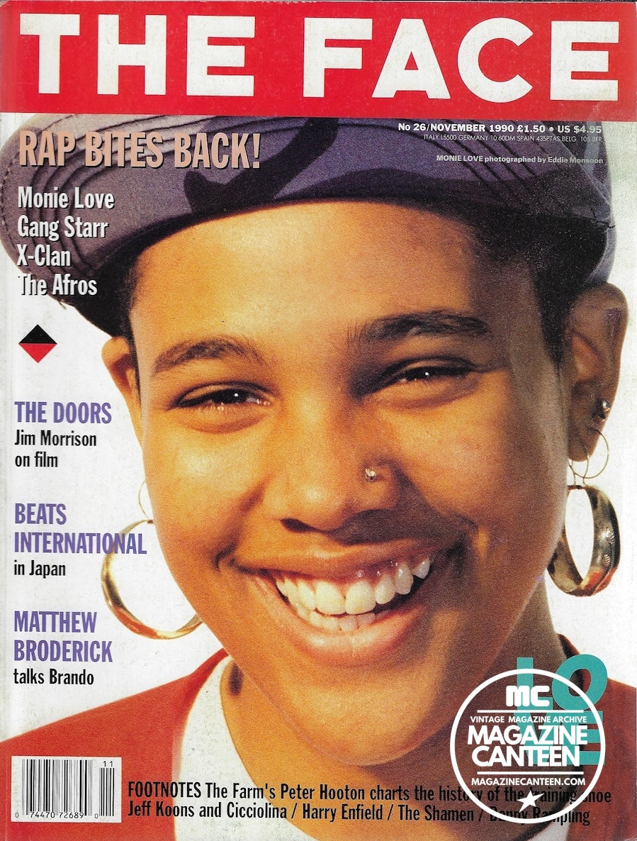 The Face Magazine 1990 - MONIE LOVE David Sims Matthew Broderick